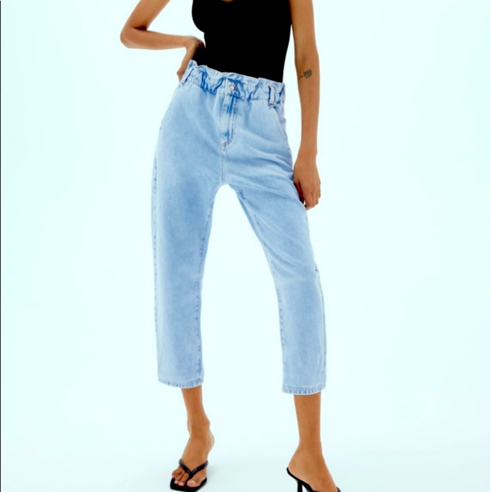 NWT baggy zara jeans